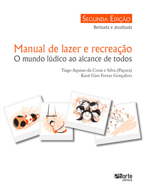 cover image of Manual de lazer e recreação